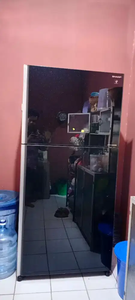 KULKAS 2 PINTU, SHARP J-TECH INVERTE