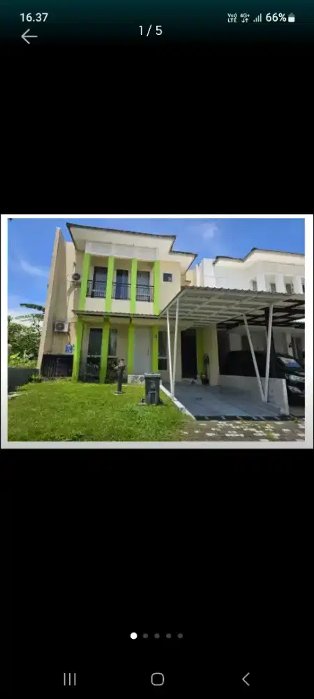 dijual rumah 2 lantai di grand city cluster foresville