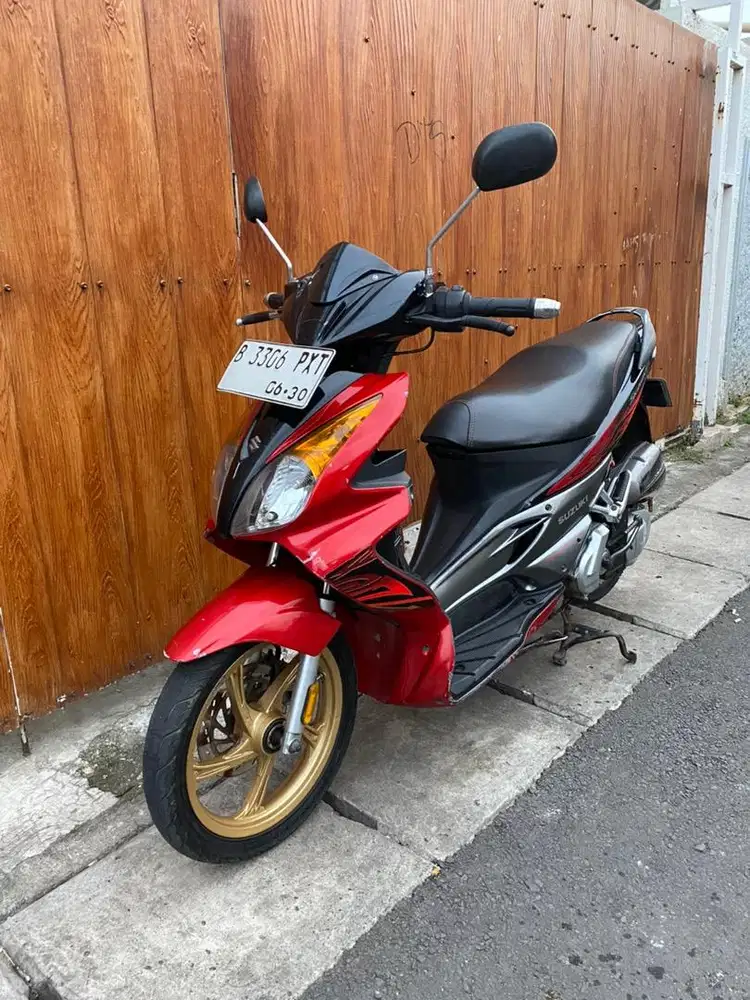Skywave 125CC merah hitam