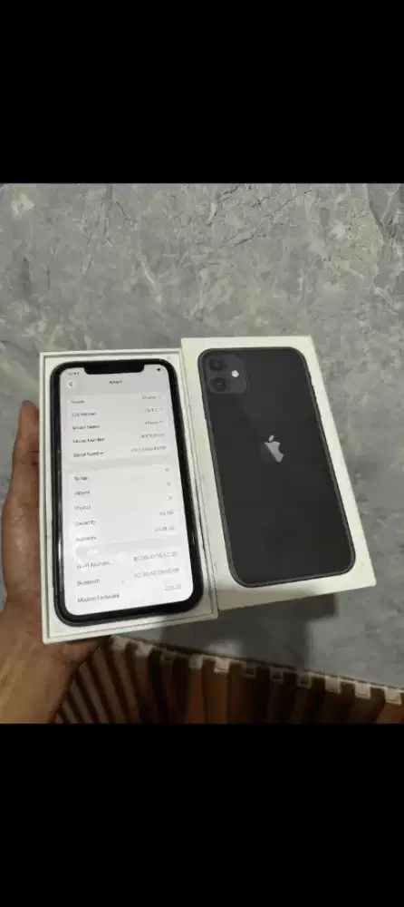 Dijual cepat ip 11 kondisi mulus siap pakai