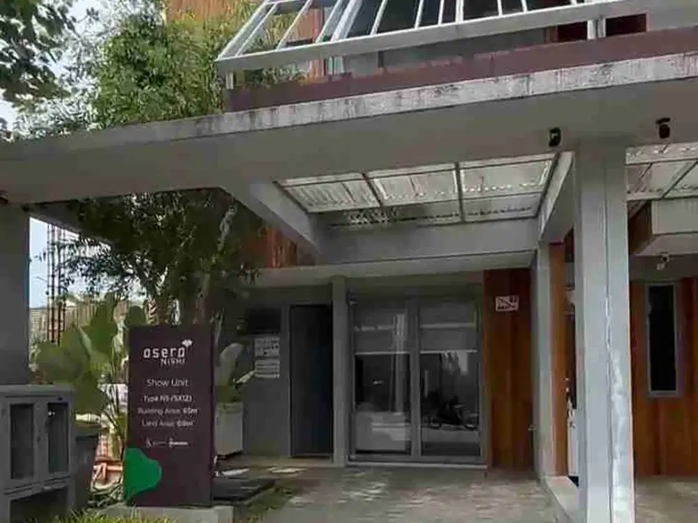 Rumah Full Furnish, Bekas Rumah Contoh Cluster Asera Nishi, Harapan Indah, Bekasi
