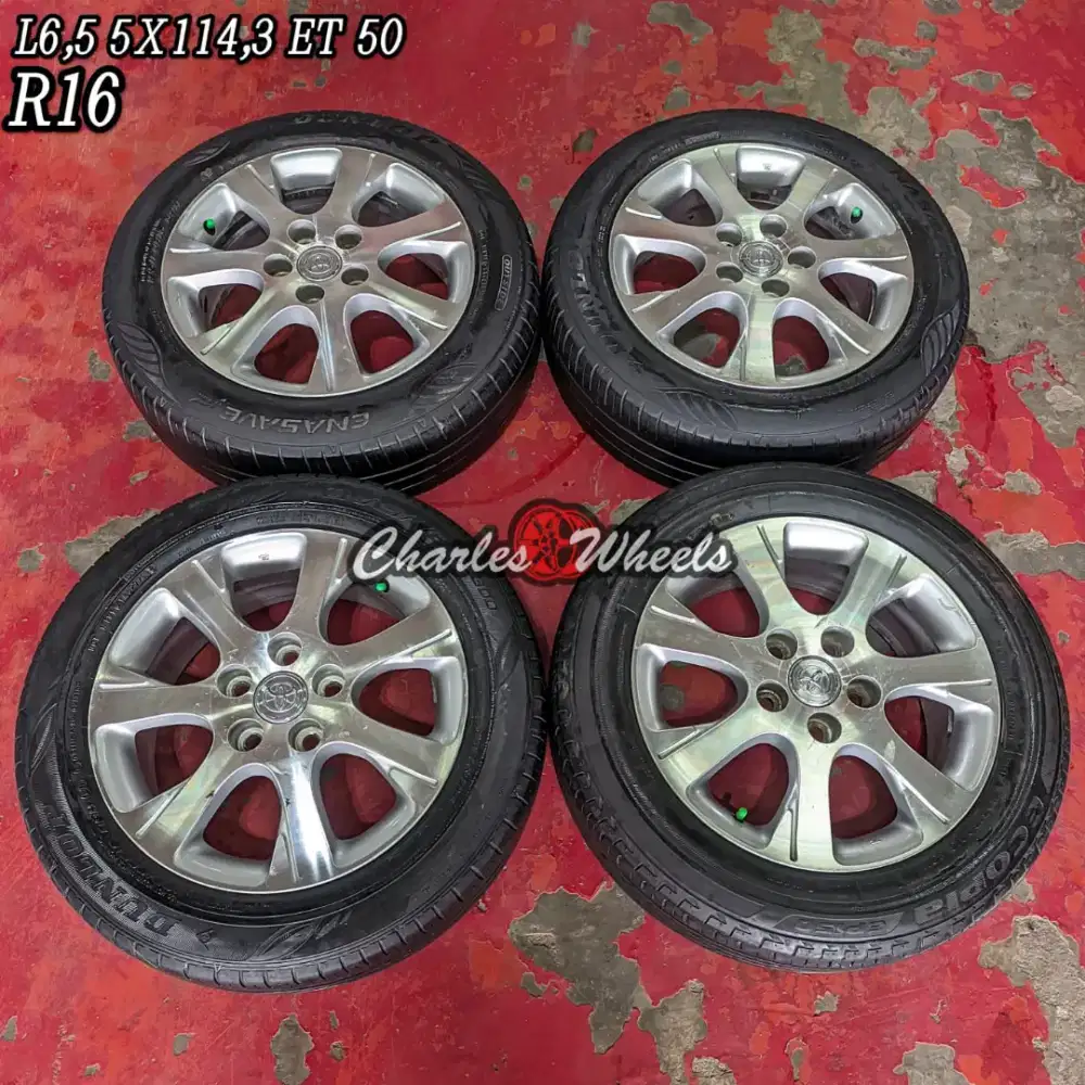 VELG CAMRY R16 SILVER POLISH