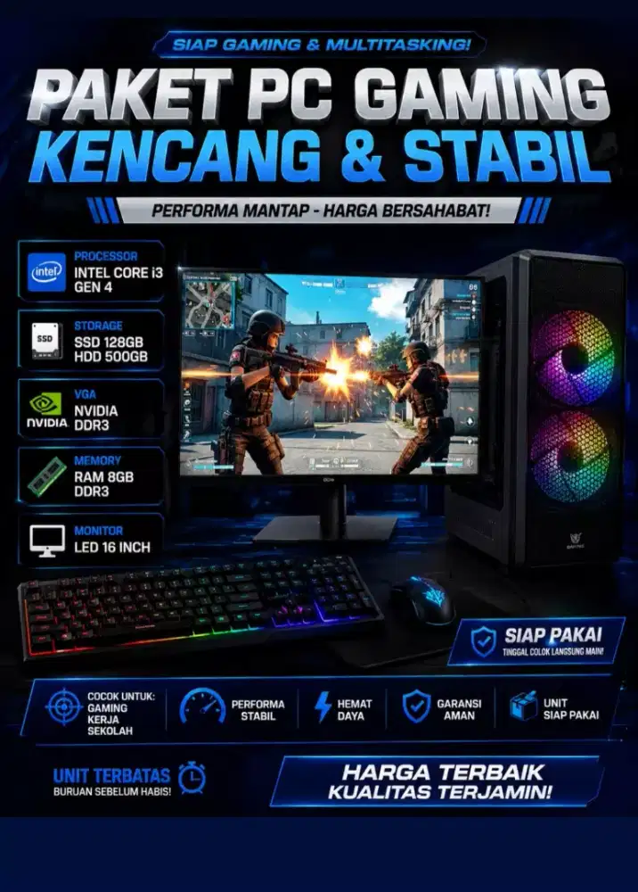 Set pc i3 gen 4