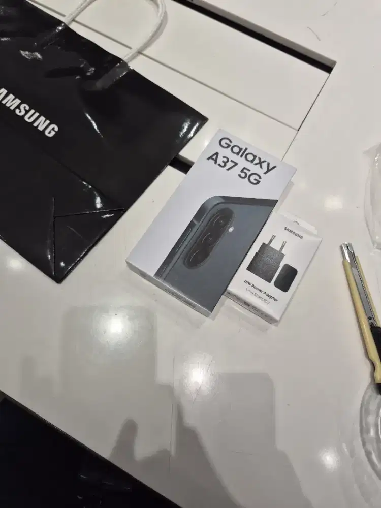 SAMSUNG A37 5G NEW GARANSI RESMI FREE ADAPTER