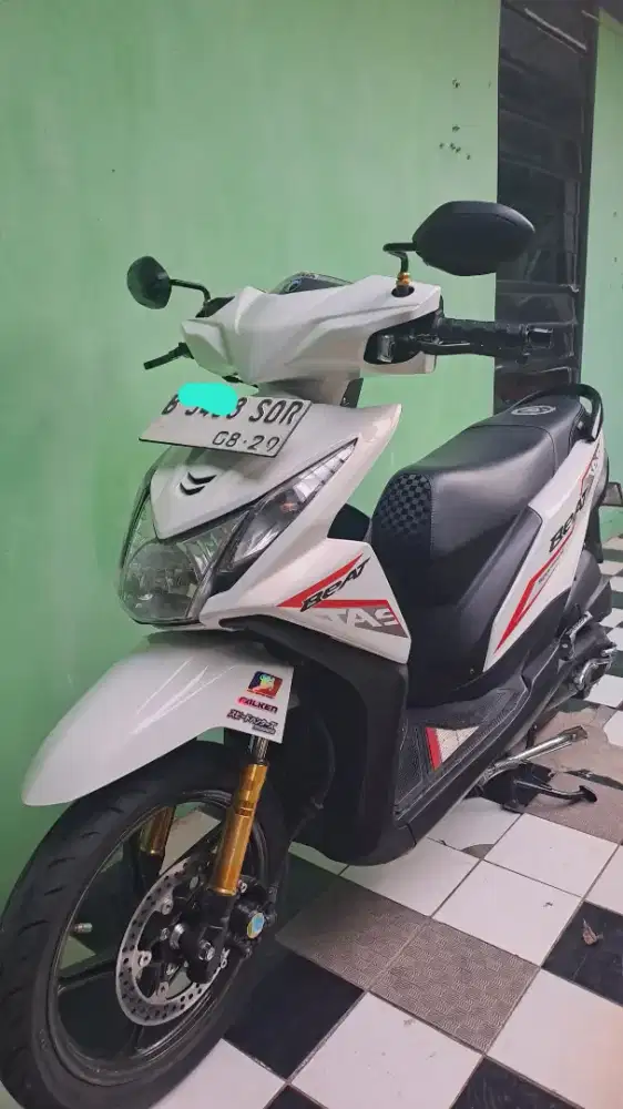 Beat FI istimewa pjk On ss lengkap siap pakai gres