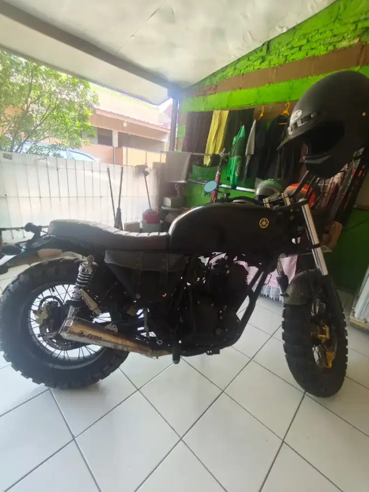 Motor Custom Japstyle/Scrambler Yamaha Scorpio Z 2006 225CC