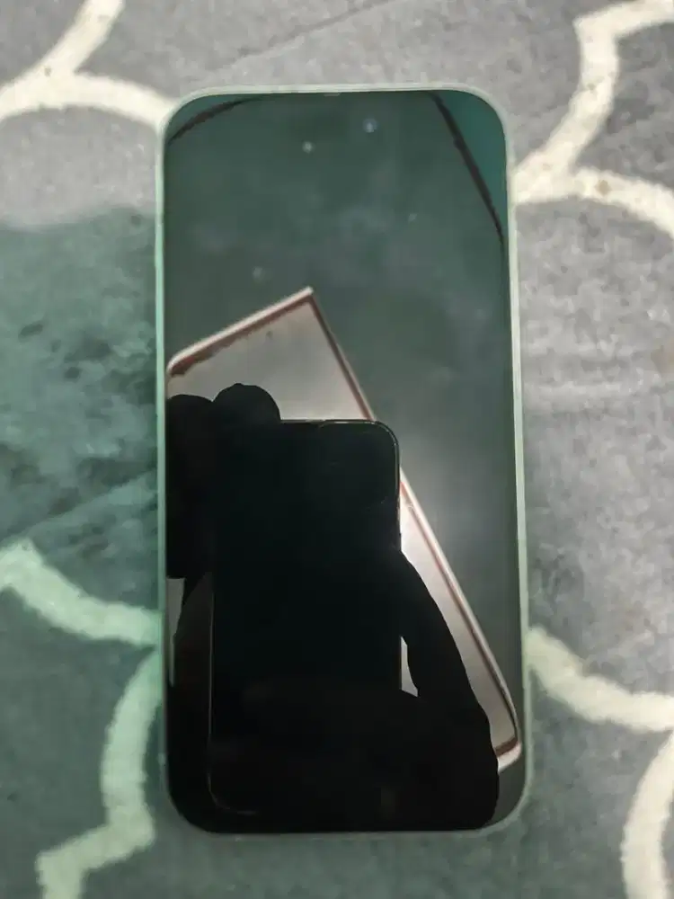 iPhone 15 warna green 128 GB second mulus