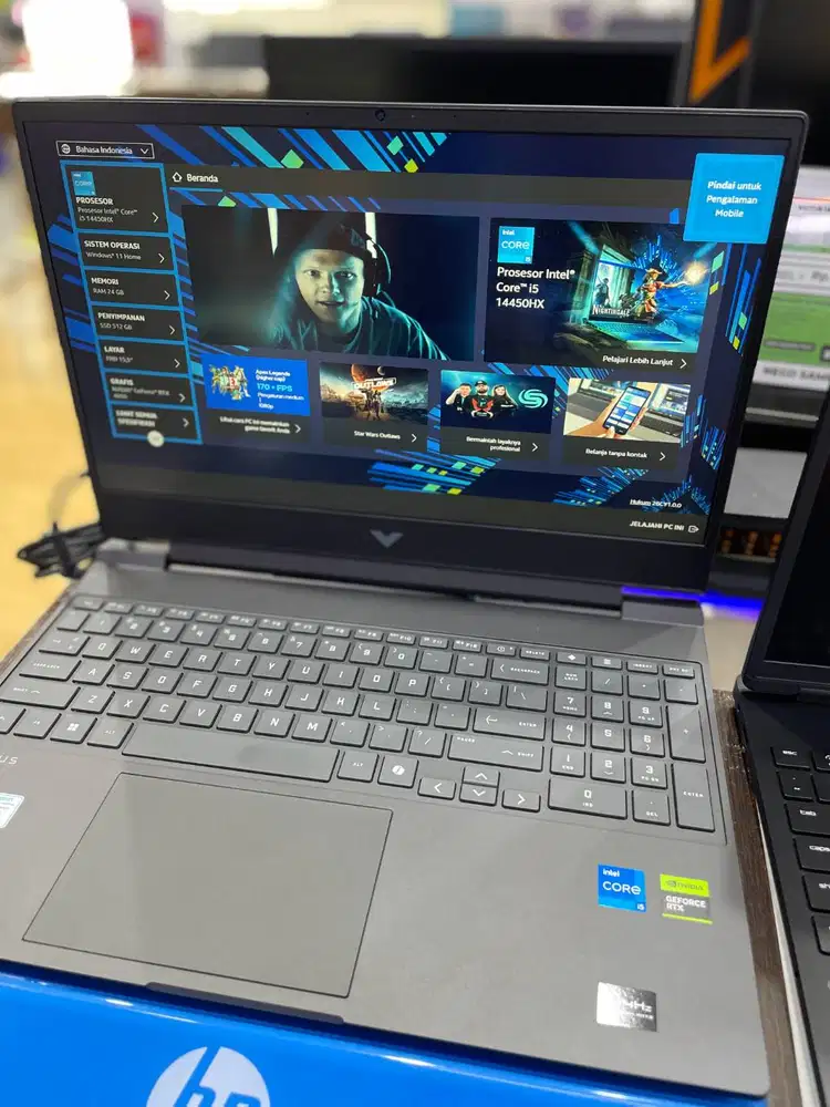 Laptop Gamming HP Victus GAMING 15-FA2900TX Intel Core i5-14450HX 24GB