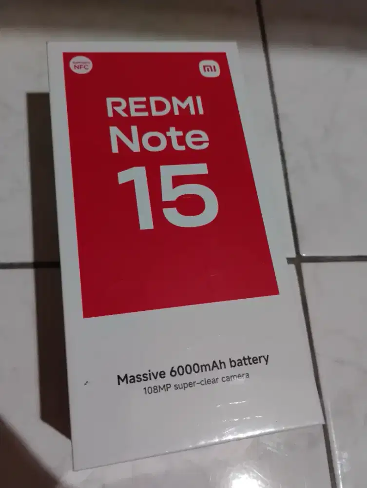 Redmi note 15 4G 8/256 new Glacier Blue