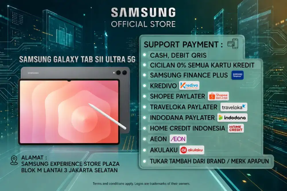PROMO Samsung Galaxy Tab S11 Ultra 5G Garansi 100% Resmi SEIN