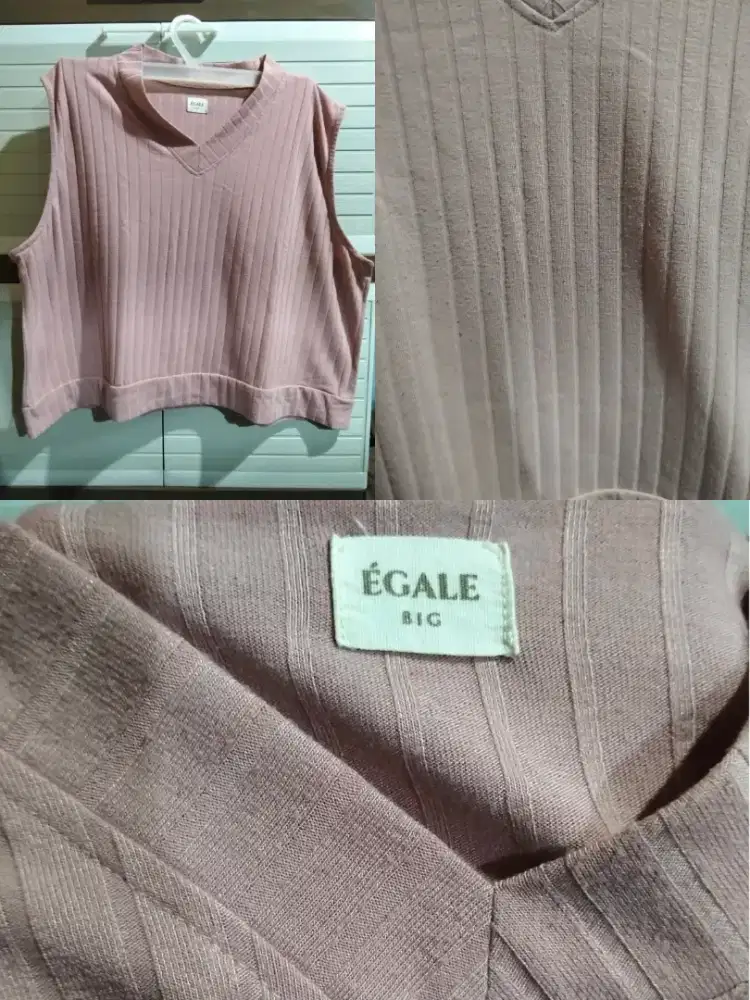 VEST / ROMPI BIGSIZE MEREK EGALE WARNA PINK