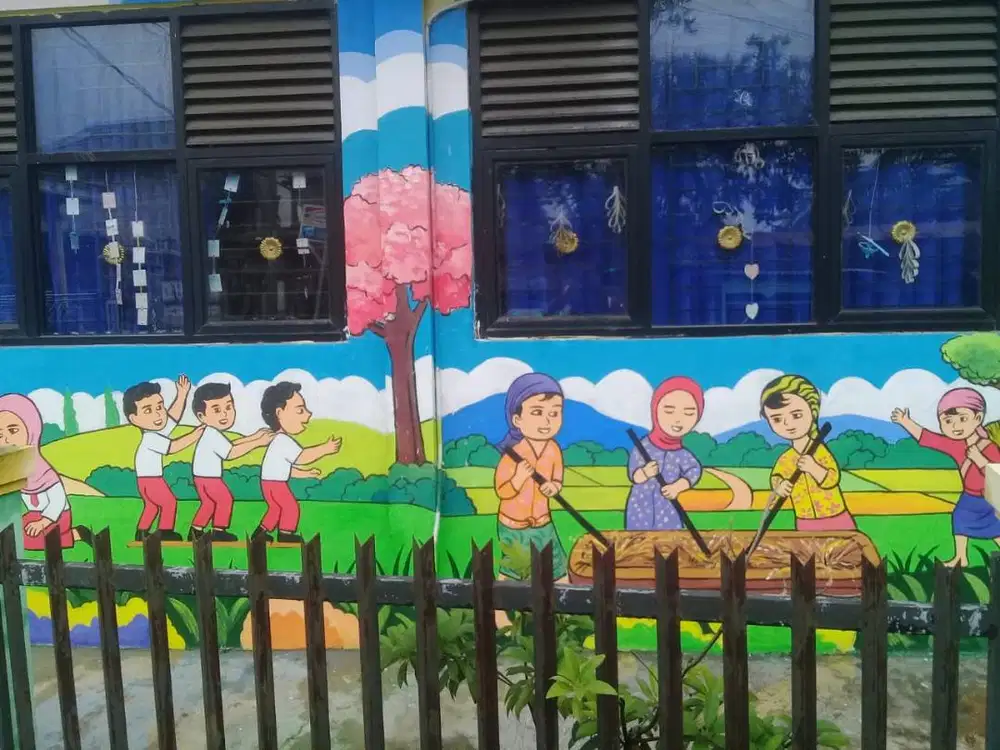 JASA LUKISAN DINDING/MURAL TEMA ANAK-ANAK