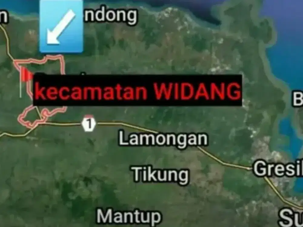 Tanah di Tuban kawasan INDUSTRI Zona III