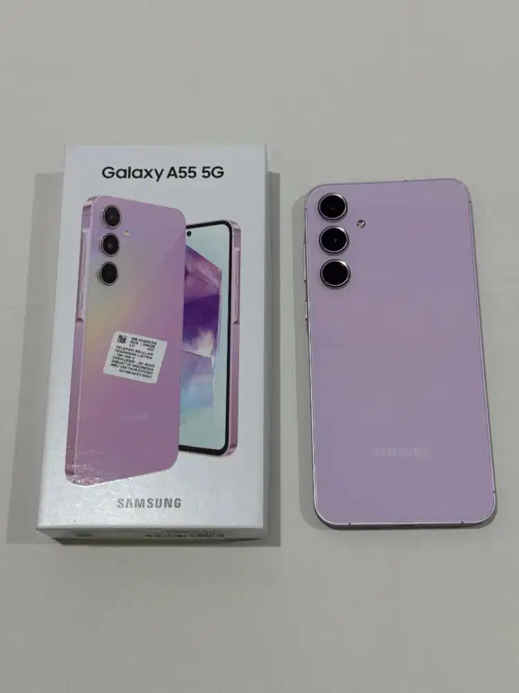 Dijual Samsung A55 Awesome Lilac 8/256