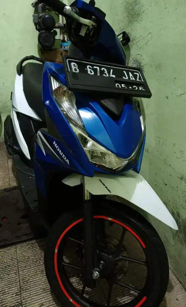 Honda Beat Tahun 2021 Bulan 5 Akhir , kondisi Masih Mulus Siap Pakai