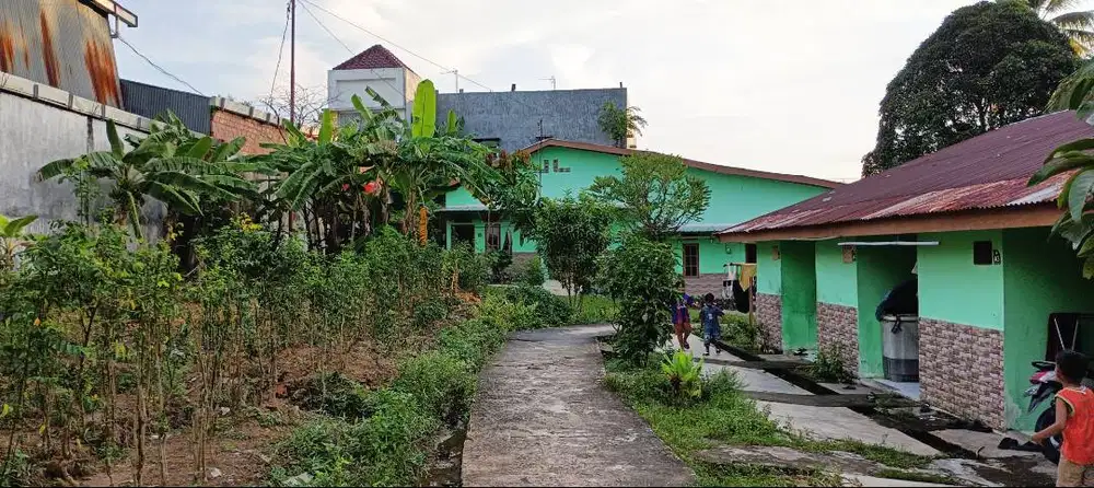 Sewa kamar, rumah petak, kios Sukarami belakang Gramedia World