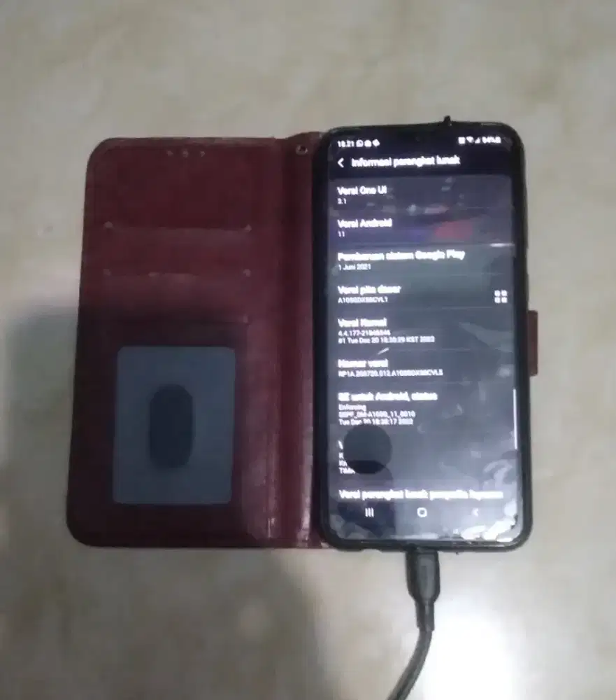 Samsung galaxi A10 2/32 minus layar tompel retak