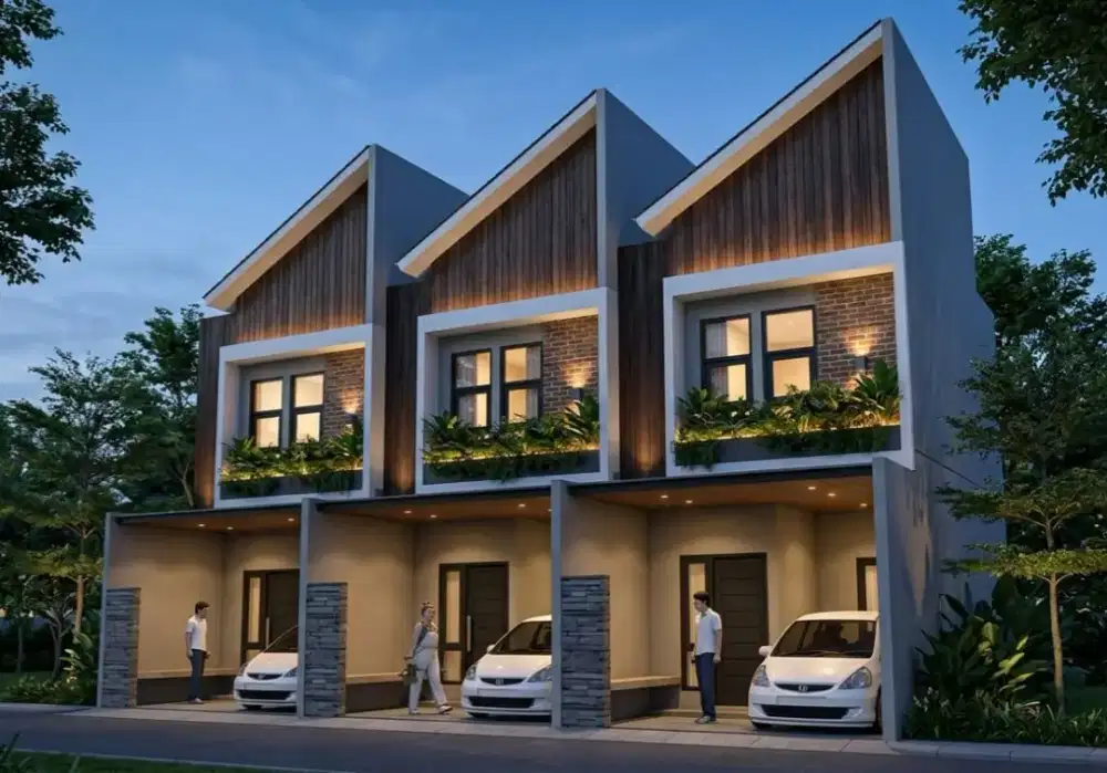 Jual Rumah 2lantai clustr