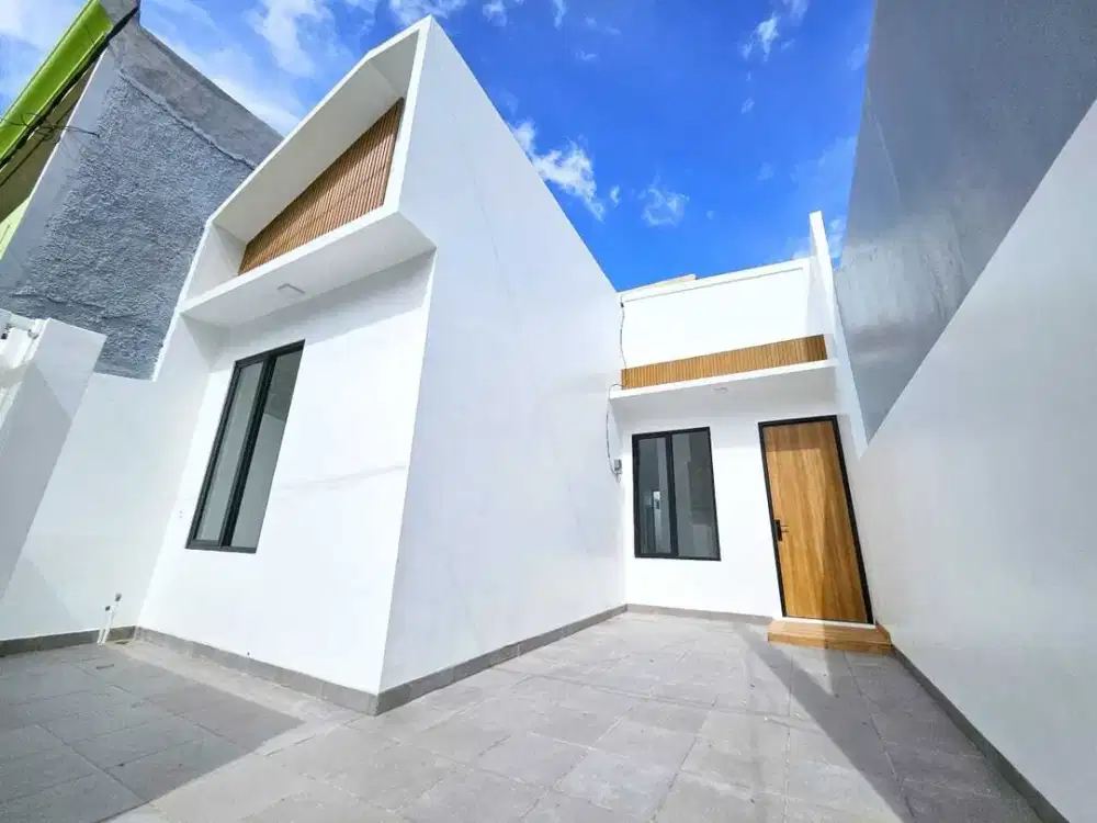 JUAL CEPAT  Rumah Modern Minimalis 1 Lantai Pondok Ungu Permai