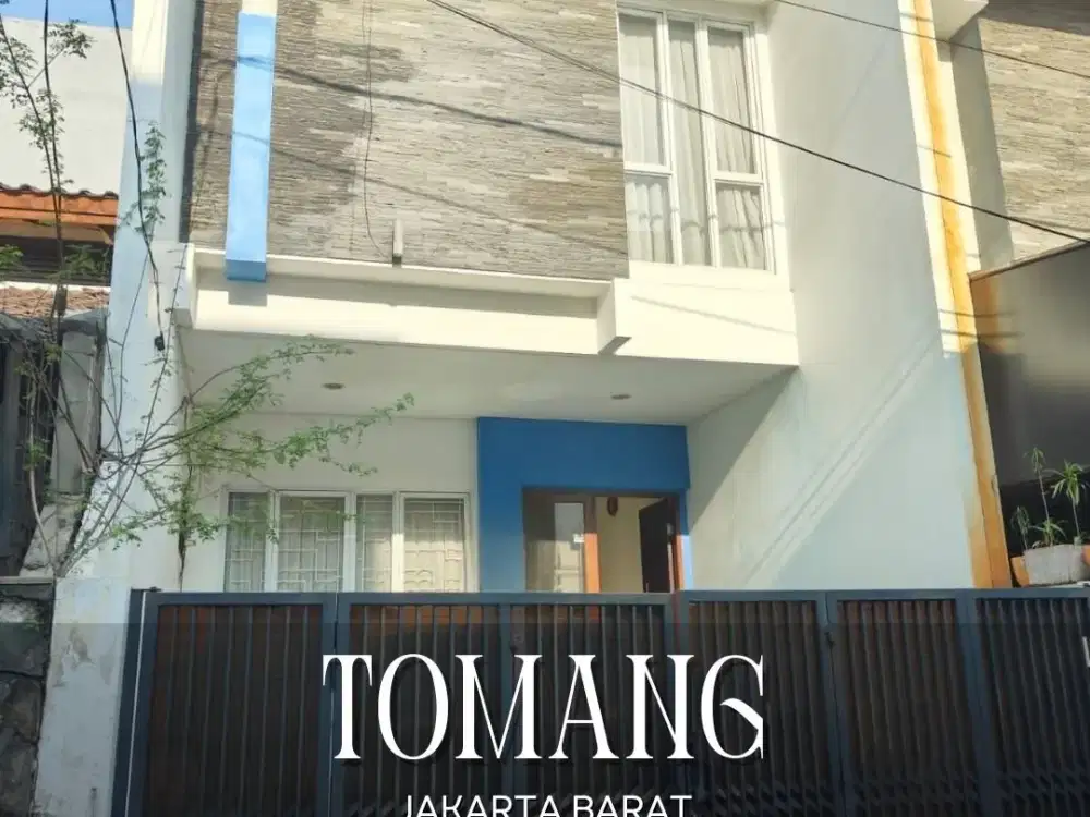 DIJUAL CEPAT RUMAH SEMI FURNISHED SIAP HUNI DI TOMANG JAKARTA BARAT