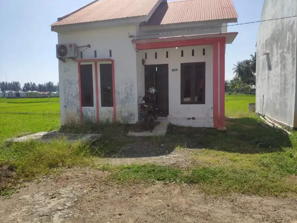 DIJUAL RUMAH TYPE 36 – SUASANA ASRI DEKAT PERSAWAHAN