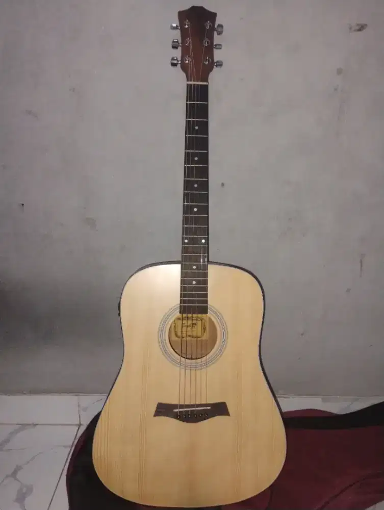 Gitar Akustik Cowboy Free tas gitar