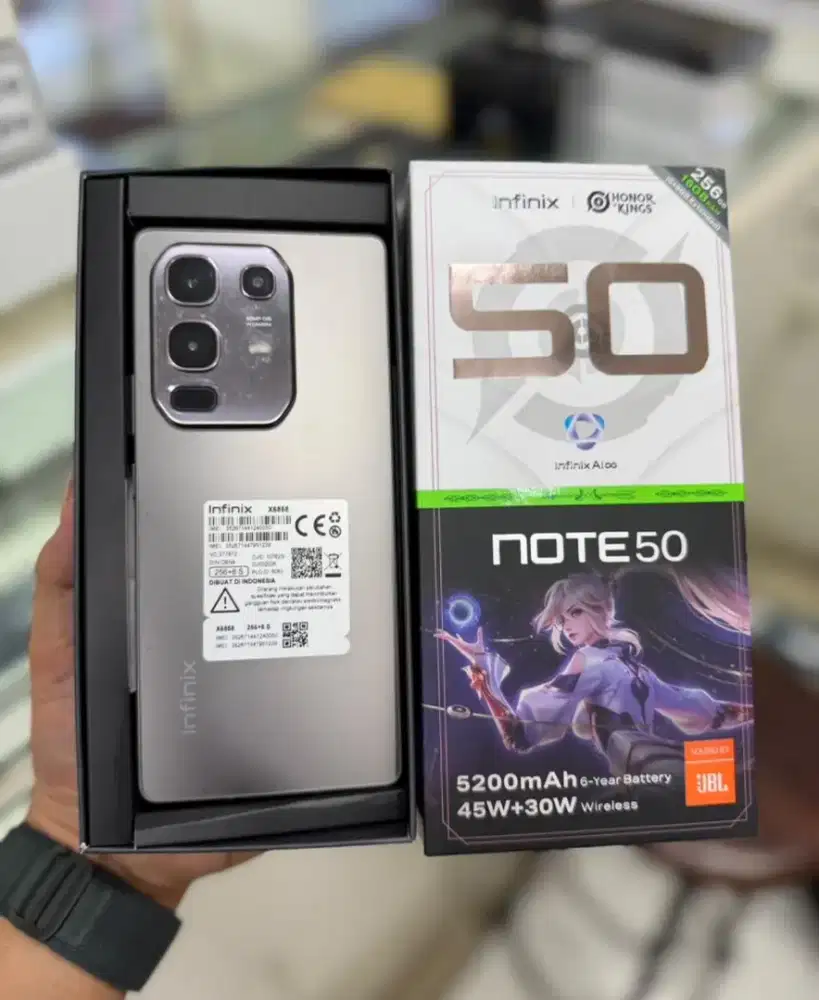 SECOND INFINIK NOTE 50 8/256GB Garansi Resmi