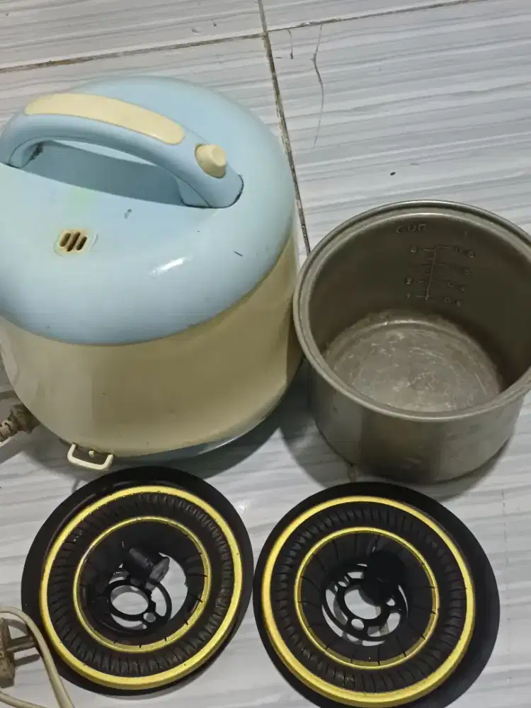 jual mejikom bekas masih bisa dipake dan sumbu kompor tanam baru beli