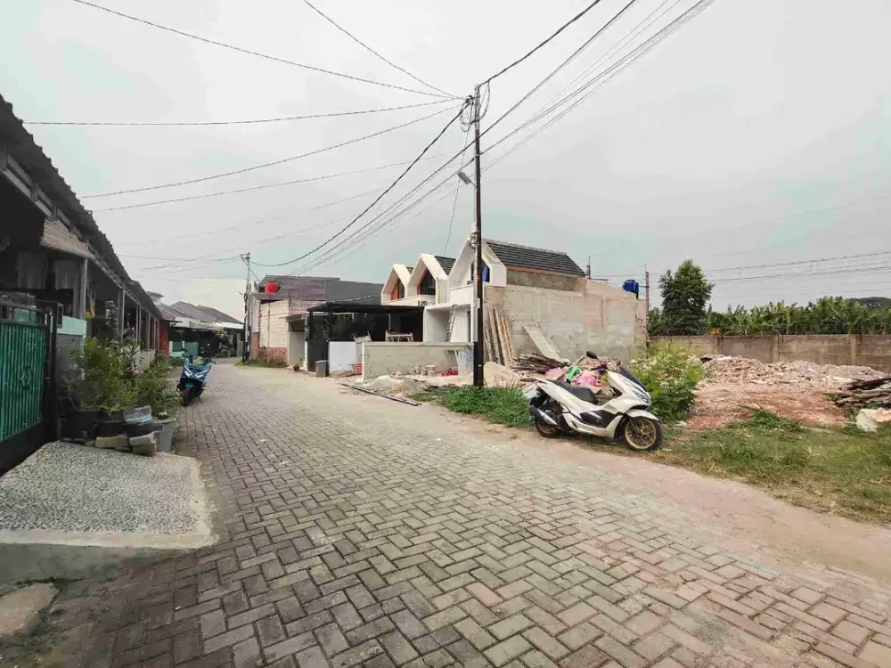 Tanah Kavling Siap Bangun dlm Cluster dekat Stasiun Sudimara