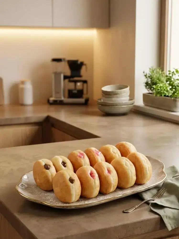 Jual Kue Donuts / Bomboloni Mix