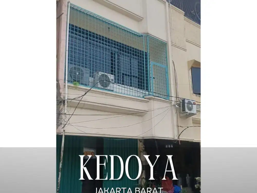 DIJUAL MURAH RUKO STRATEGIS SIAP PAKAI AREA RAMAI DI KEDOYA JAKARTA BARAT
