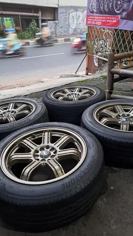 Velg r17 hsr wheel for innova hrv juke terios rush outlander xpander