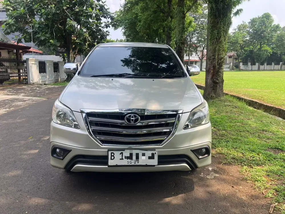TERMURAH INNOVA G 2.0 AT 2015 KIJANG INNOVA BENSIN BARONG MATIC SILVER