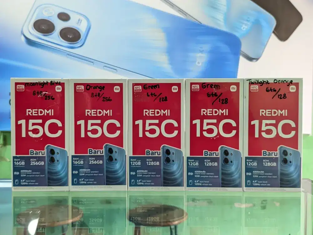 Redmi 15C 6/128, 8/256