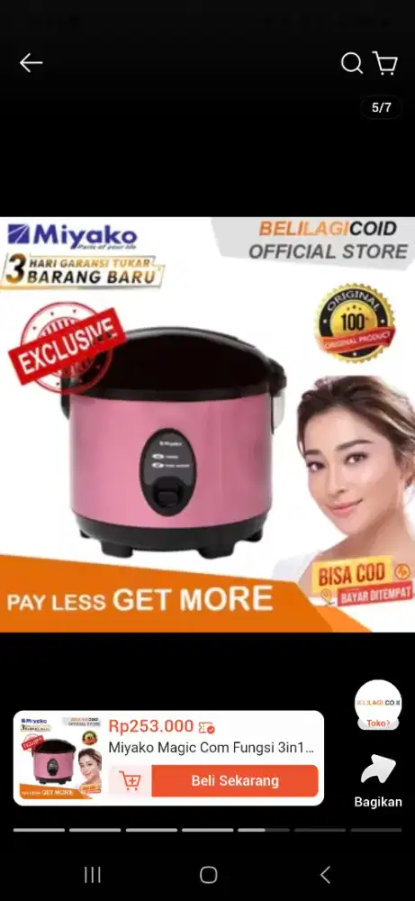 Jual dispenser&rice cooker
