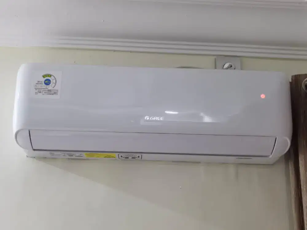 AC baru, sudah pasang tapi belum dipakai