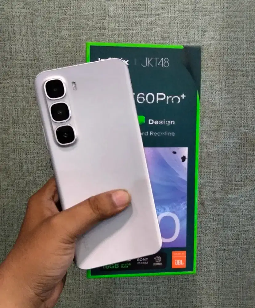 Infinix Hot 60 Pro Plus 8/256 Mulus Lengkap Fullset Nominus Original