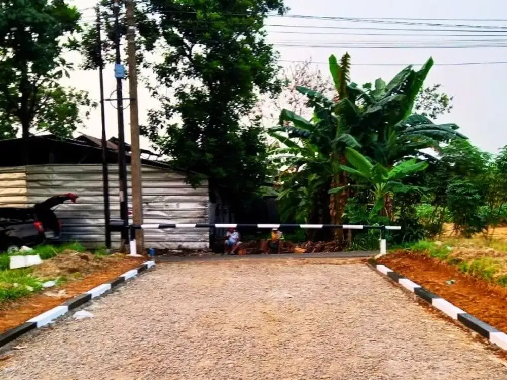 Tanah Kavling Siap Bangun Dekat Stasiun Cilebut, SHM Sudah Pecah