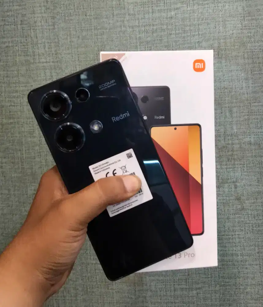 Redmi Note 13 Pro 8/256 Mulus Lengkap Fullset Nominus Original