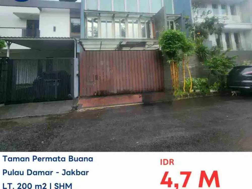 LELANG RUMAH MEWAH DI PERUMAHAN PERMATA BUANA KEMBANGAN JAKARTA UTARA