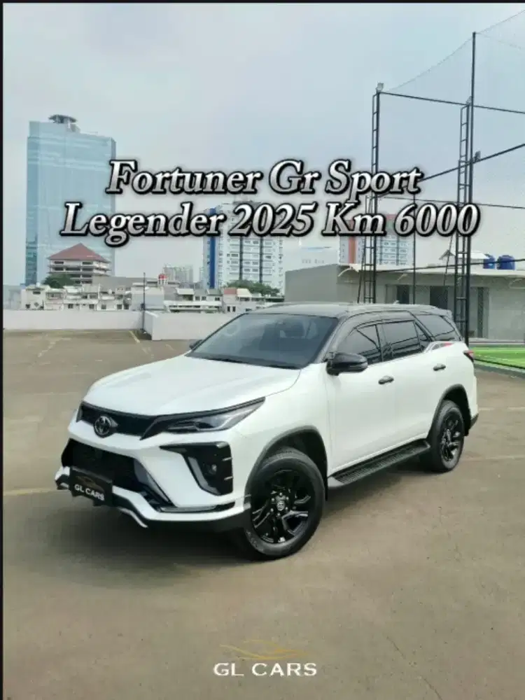 [Cash]Fortuner Legender GR 2.8 Toyota White Black 2025 Km 6rb