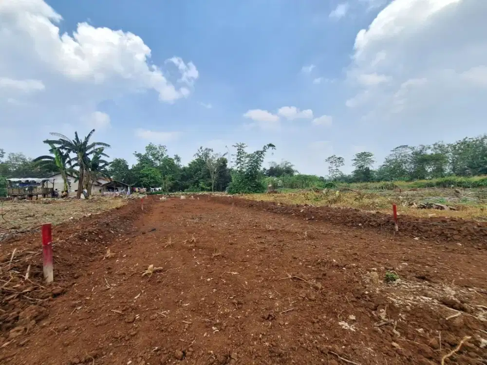 Kavling Tanah 1 Jt-an, 10 Menit Stasiun Jatake, SHM Terjamin