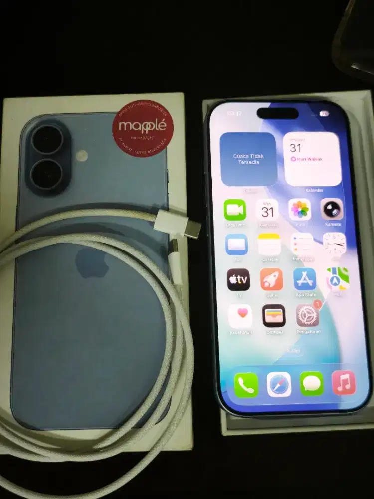iPhone 17 - 256 Gb Digimap Fullset ( JUAL SAJA TIDAK TERIMA TT/BT)
