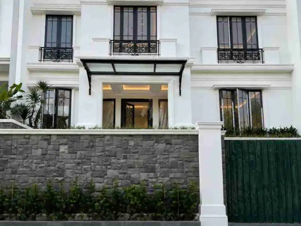 Rumah Sultan di Panglima Polim 3 LT + Lift, Lokasi Elite Jaksel