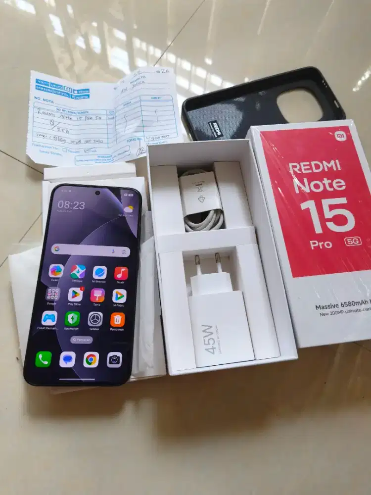 Redmi note 15 pro 5G ram 8/256 fullset original