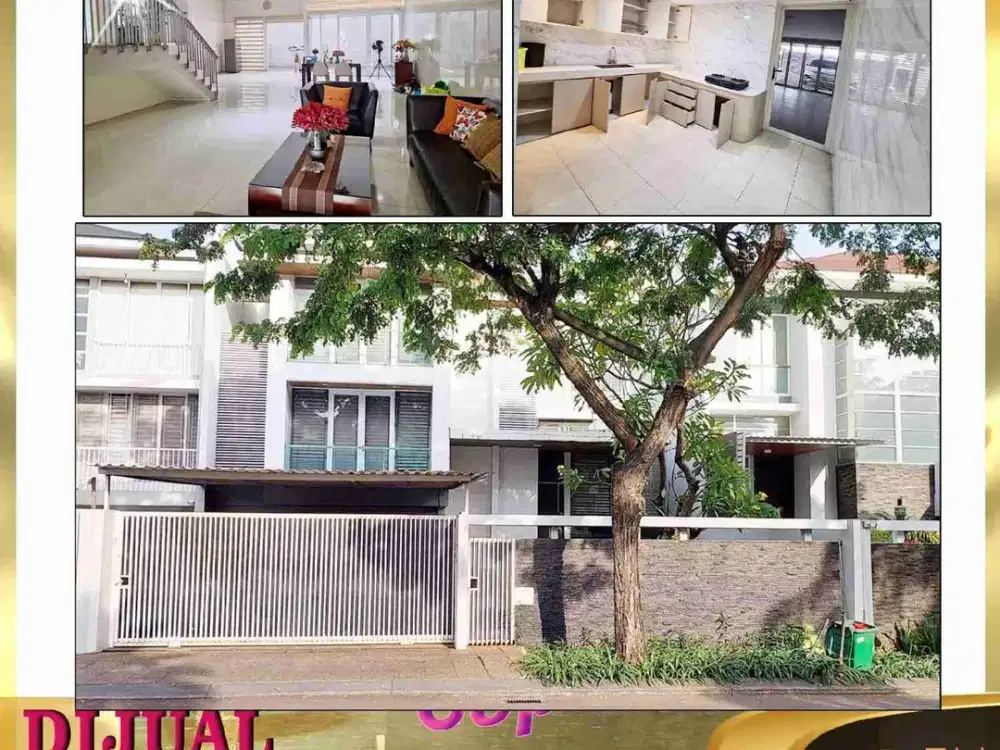 DIJUAL RUMAH MEWAH 2,5 LANTAI BOULEVARD CITRA GARDEN 6 CENGKARENG JAKARTA BARAT
