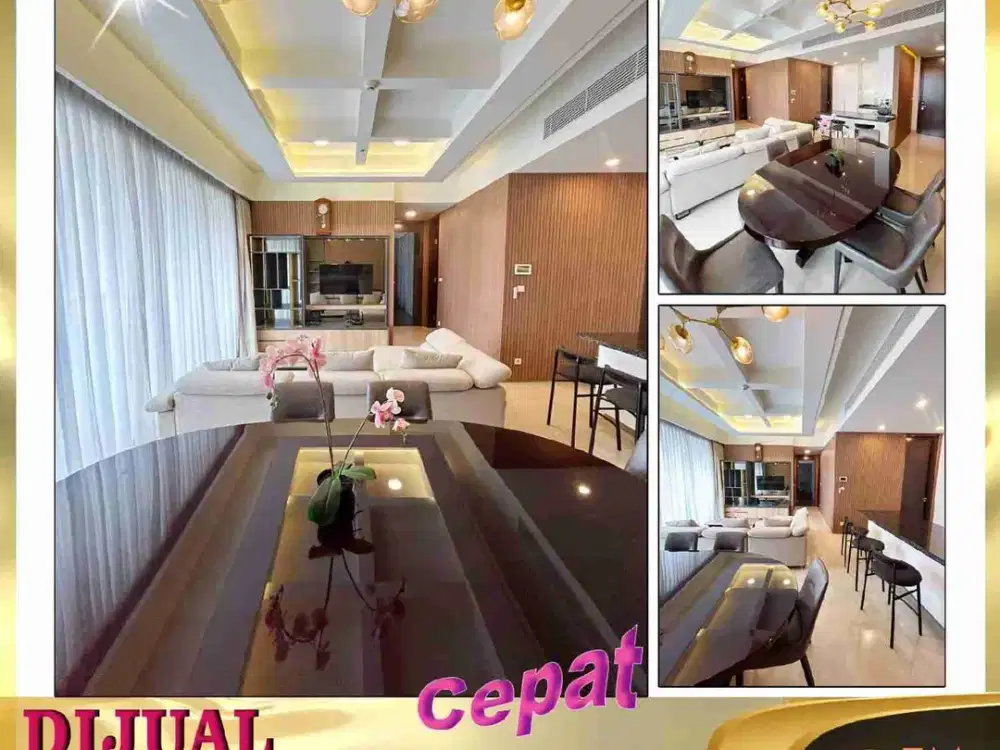 DIJUAL APARTEMEN 2 BR di ANANDAMAYA DI JENDRAL SUDIRMAN TANAH ABANG JAKARTA PUSAT