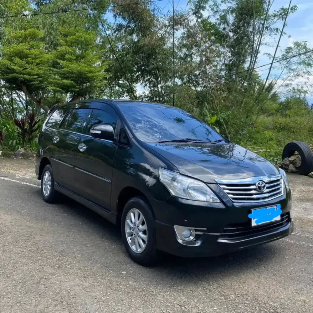 Dijual kijang innova V luxury jok mulus