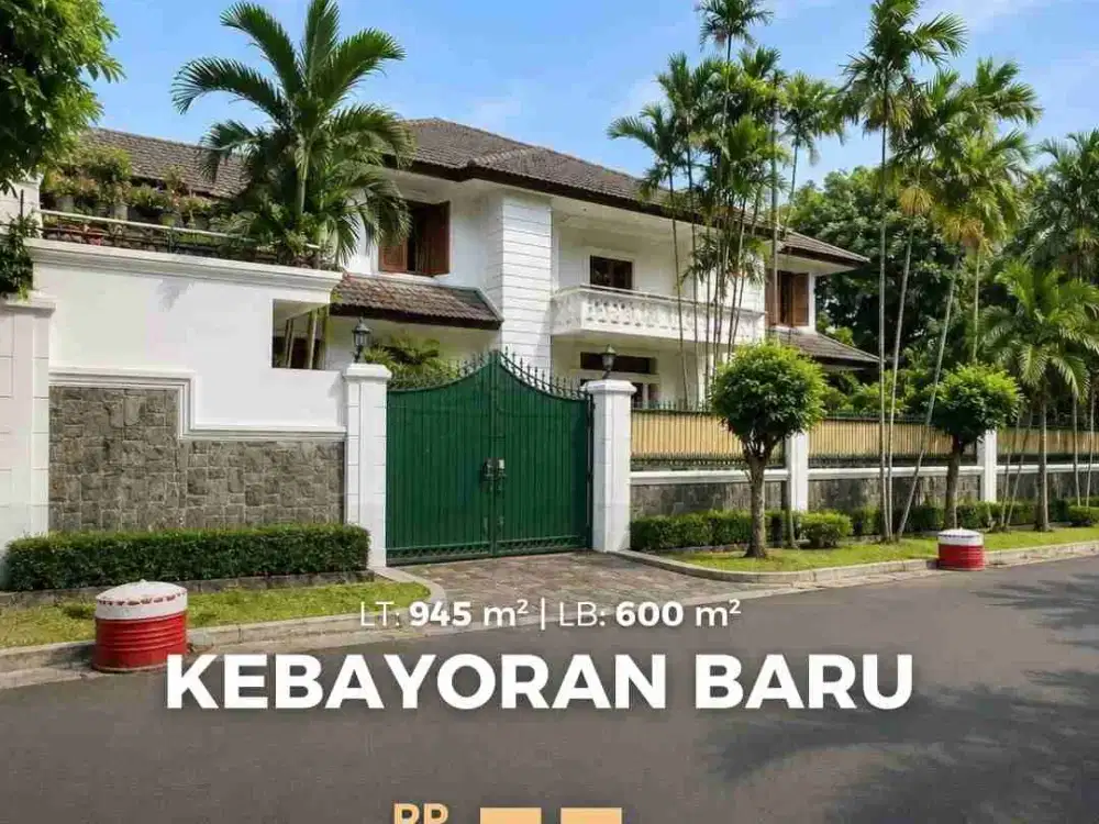Dijual rumah posisi hook lokasi stratehis di kebayoran baru jakarta selatan