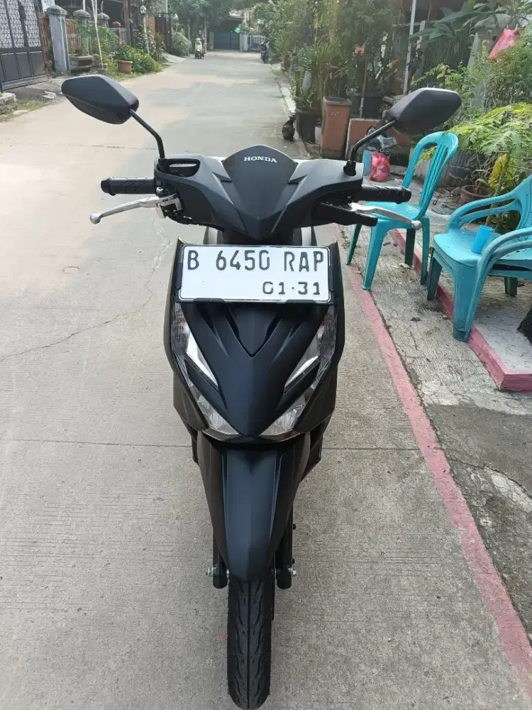 New Honda Beat Deluxe Matte Black CBS ISS 2026